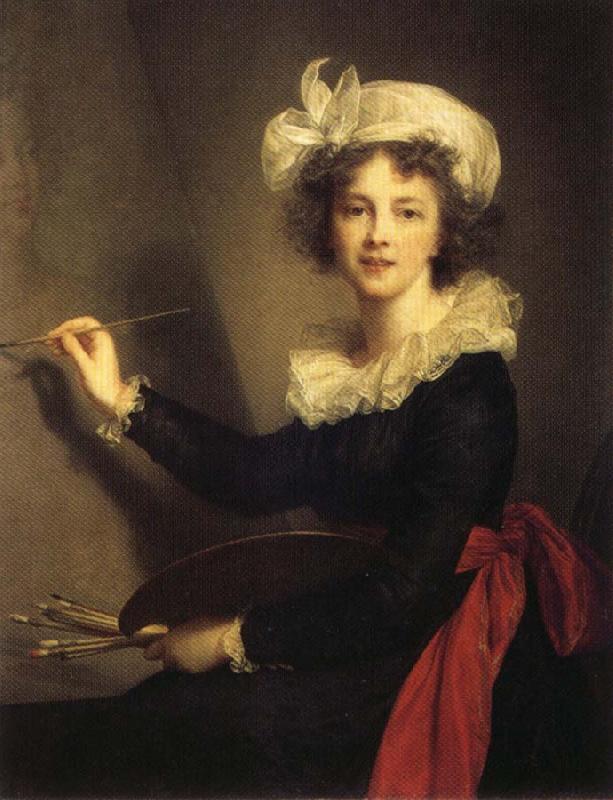 Elisabeth-Louise Vigee-Lebrun Self-Portrait oil painting image